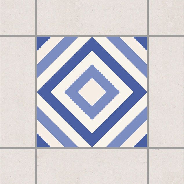 Kök dekoration Moroccan tile karo blue white