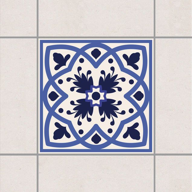Kök dekoration Portuguese tile white