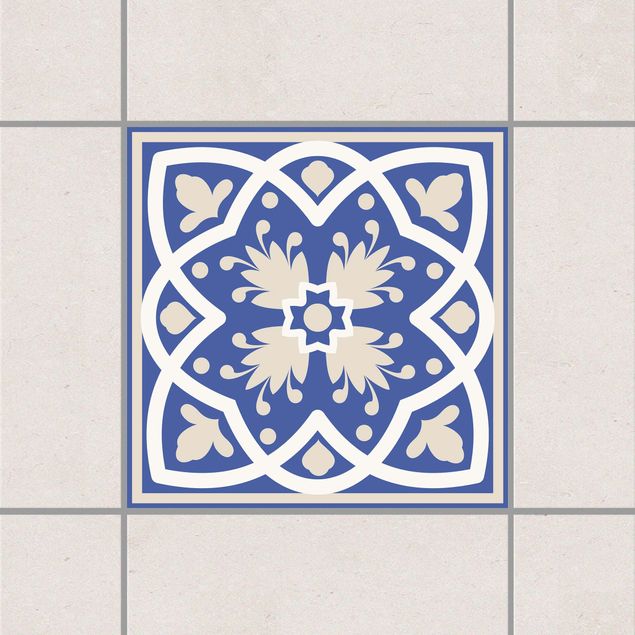 Kök dekoration Portuguese tile pattern blue