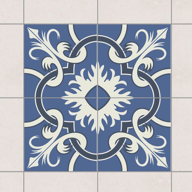 Kök dekoration Spanish mirror tiles from 4 tiles
