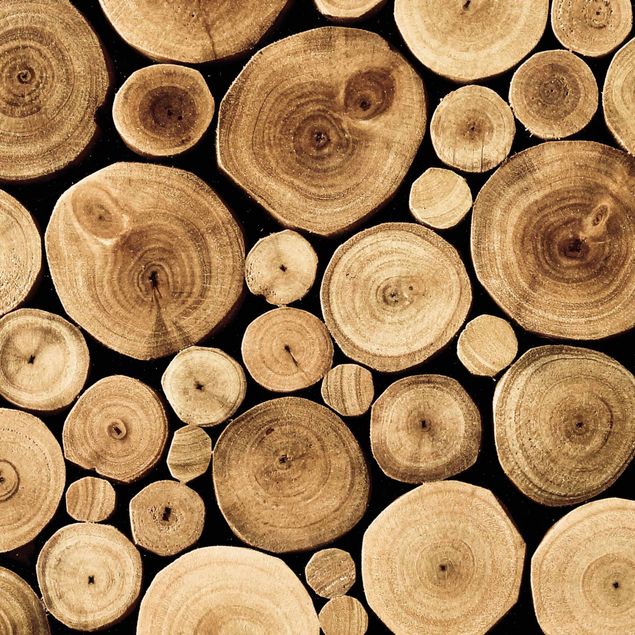 Kakel klistermärken trälook Homey Firewood