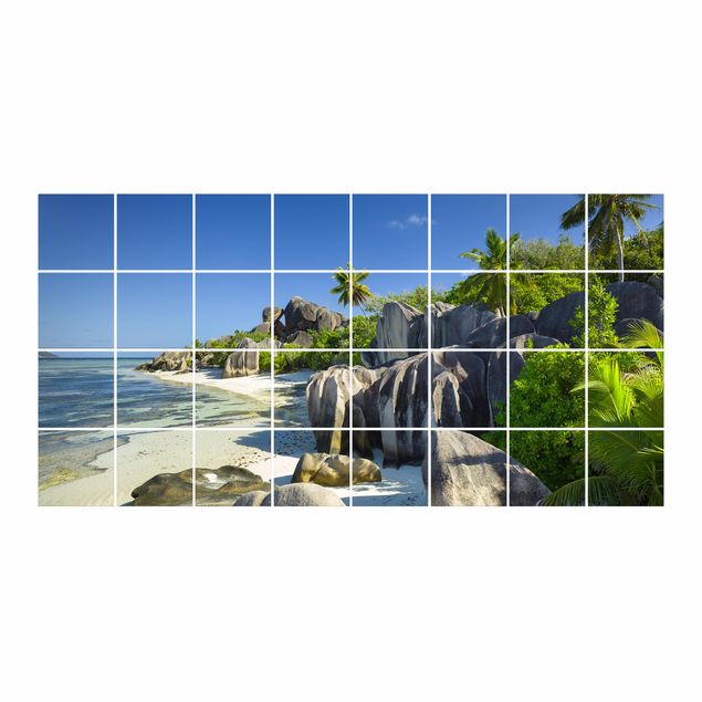 Kakel klistermärken Dream Beach Seychelles