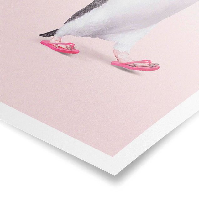 Tavlor Jonas Loose Flip-Flop Penguin