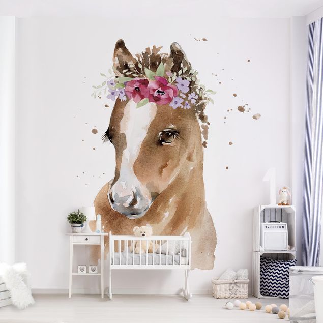 Inredning av barnrum Floral Pony
