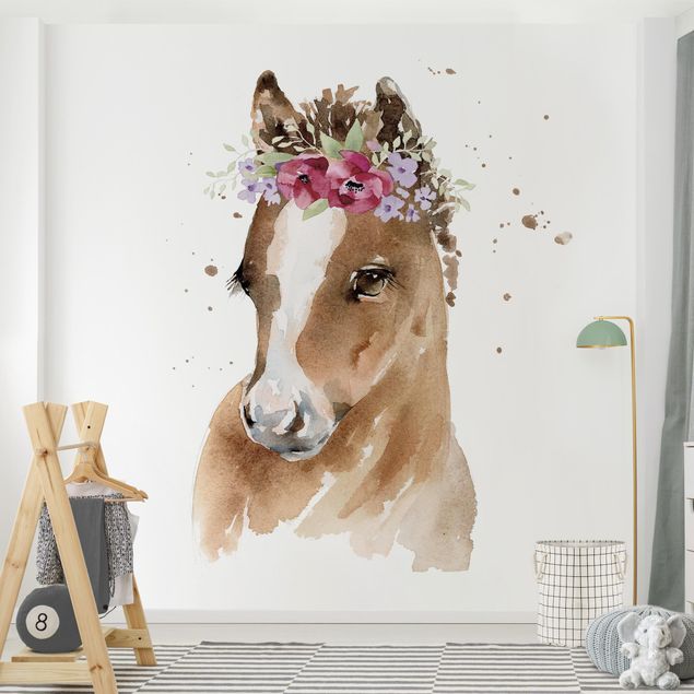 Tapeter modernt Floral Pony