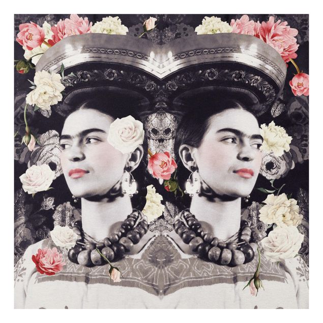 Konstutskrifter Frida Kahlo - Flower Flood