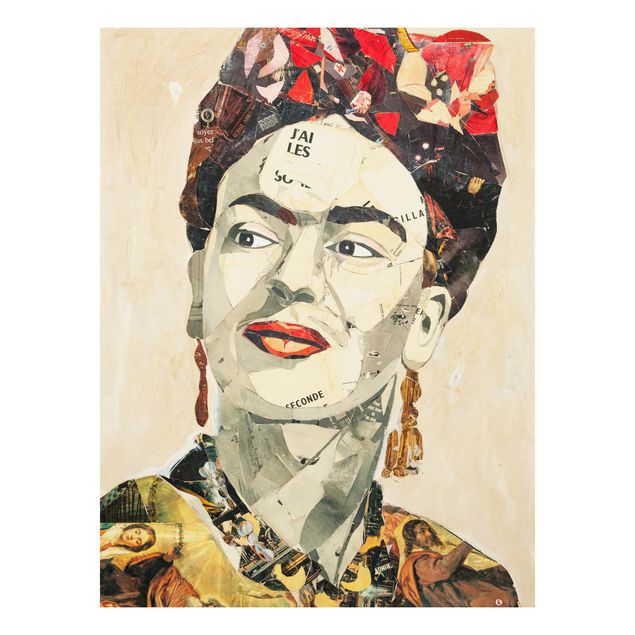 Konstutskrifter Frida Kahlo - Collage No.2