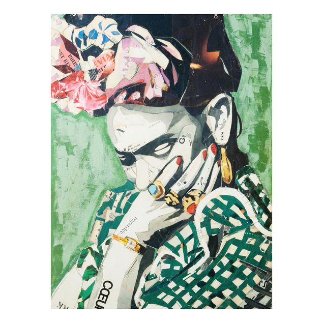 Konstutskrifter Frida Kahlo - Collage No.3