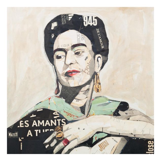 Konstutskrifter Frida Kahlo - Collage No.4