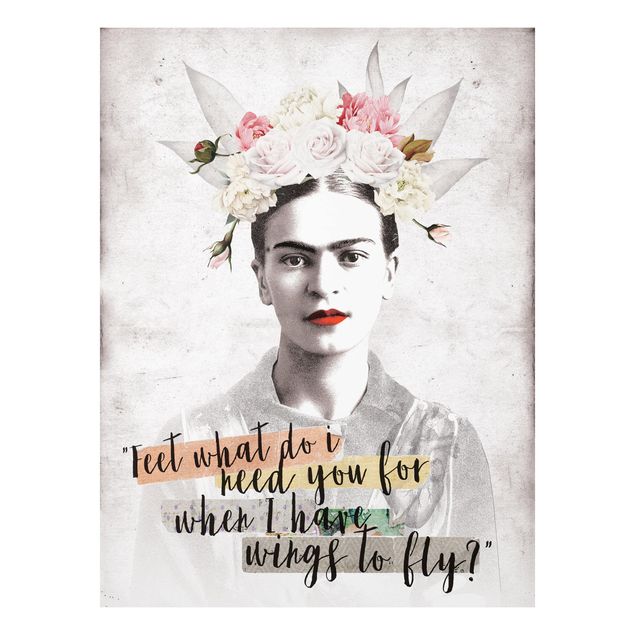 Konstutskrifter Frida Kahlo - Quote