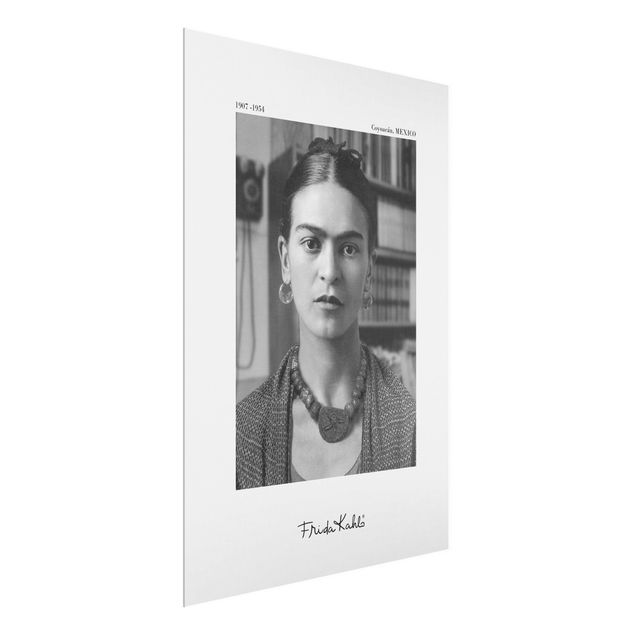 Tavlor porträtt Frida Kahlo Photograph Portrait In The House