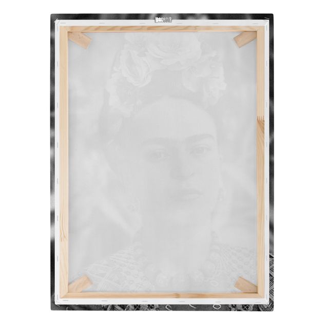 Tavlor Frida Kahlo Photograph Portrait With Flower Crown