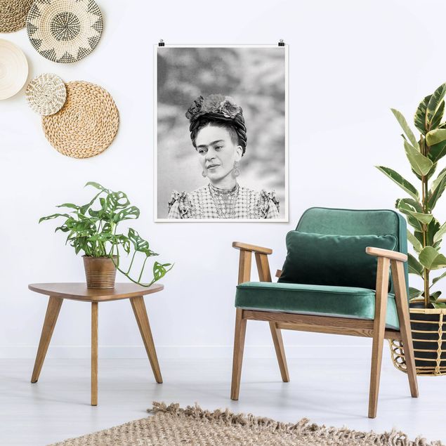 Posters konstutskrifter Frida Kahlo Portrait