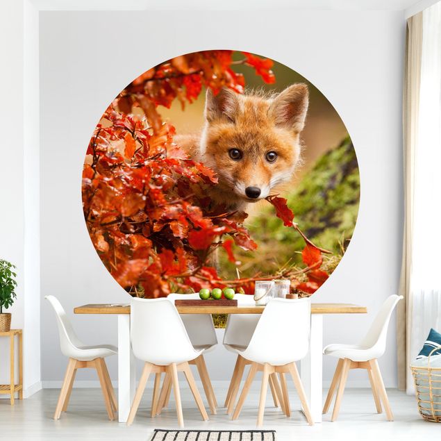 Inredning av barnrum Fox In Autumn