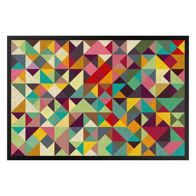 modern matta Colourful Geometry