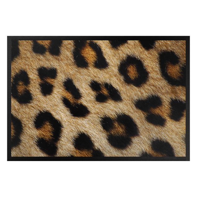 modern matta vardagsrum Bright Leopard skin