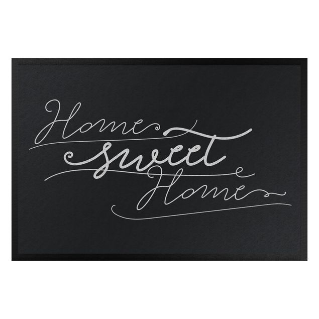 Dörrmattor familj Home sweet Home Italic