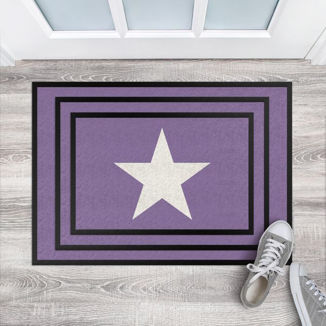 modern matta Star In Lilac