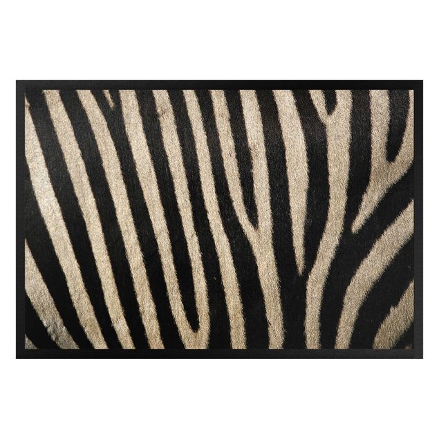 modern matta vardagsrum Zebra Skin