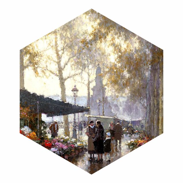 Tapeter modernt Gaston De Latouche - The Flower Market