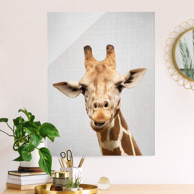 Inredning av barnrum Giraffe Gundel