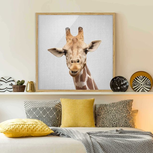 Tavlor giraffer Giraffe Gundel