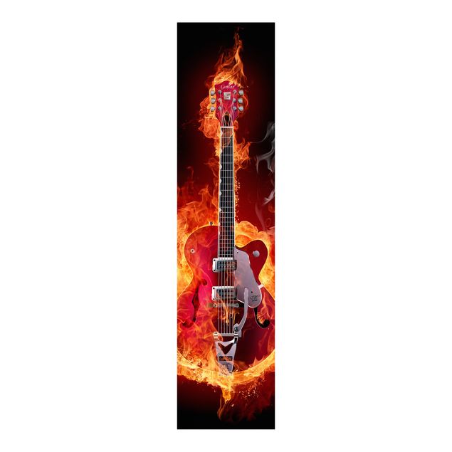 Panelgardiner Guitar In Flames