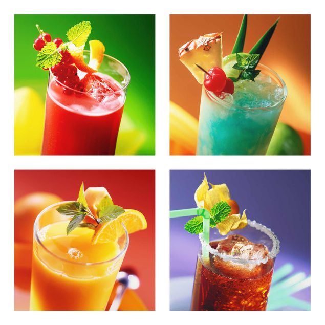 Tavlor colourful cocktails