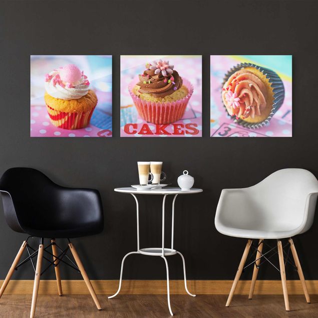Tavlor modernt Colourful Cupcakes