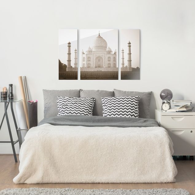 Tavlor arkitektur och skyline Taj Mahal
