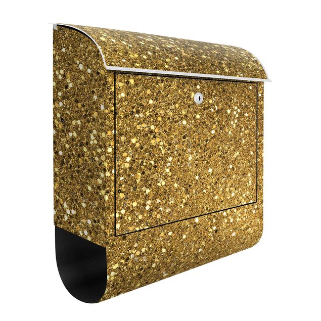 Brevlådor Glitter Confetti In Gold