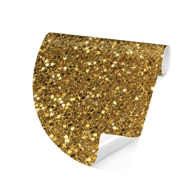 Mönstertapet Glitter Confetti In Gold