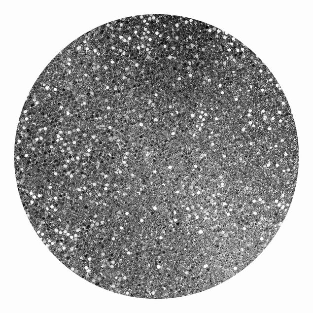 Tapeter modernt Glitter Confetti In Black And White