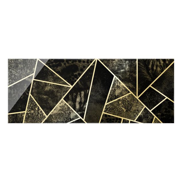 Tavlor Elisabeth Fredriksson Golden Geometry - Grey Triangles