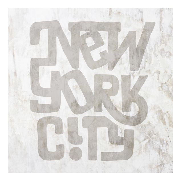 Tavlor modernt Graffiti Art Calligraphy New York City
