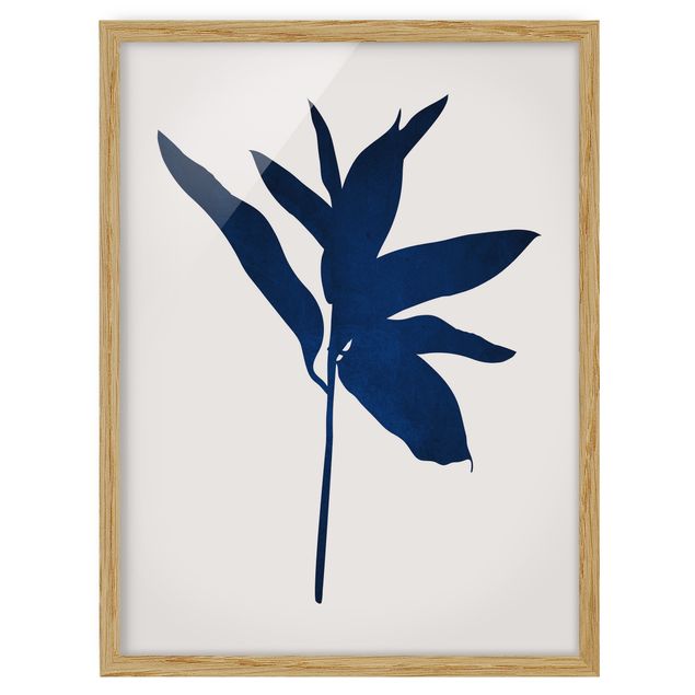 Tavlor blommor Graphical Plant World - Blue