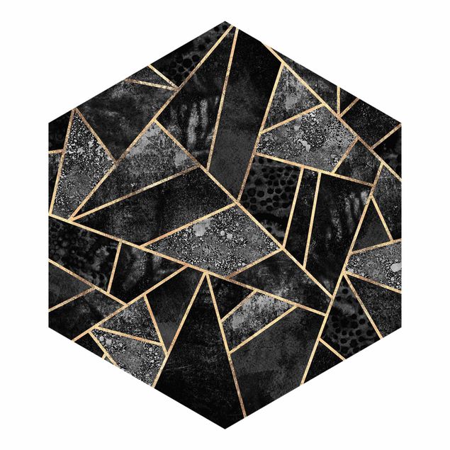Tavlor Elisabeth Fredriksson Gray Triangles Gold