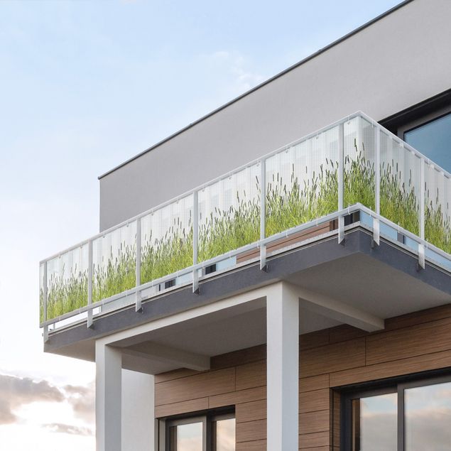 Insynsskydd för balkong väderbeständigt Green Meadow
