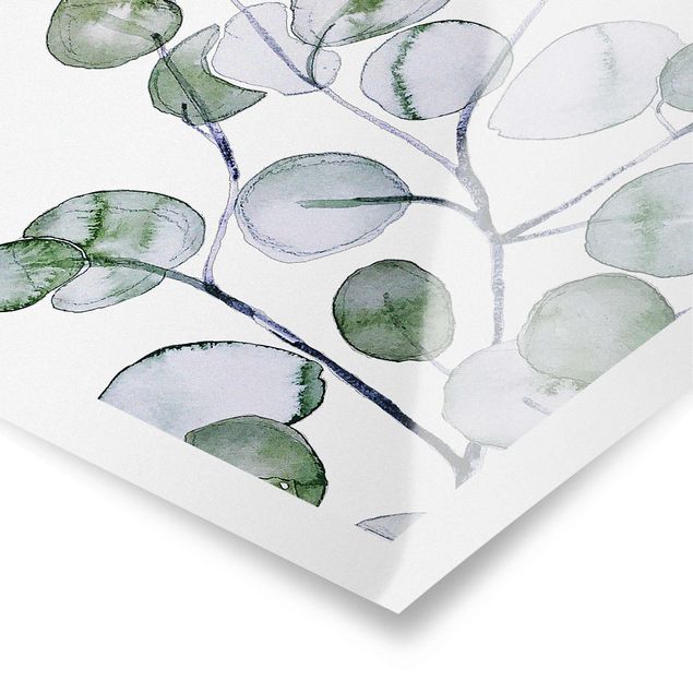Tavlor Monika Strigel Green Watercolour Eucalyptus Branch