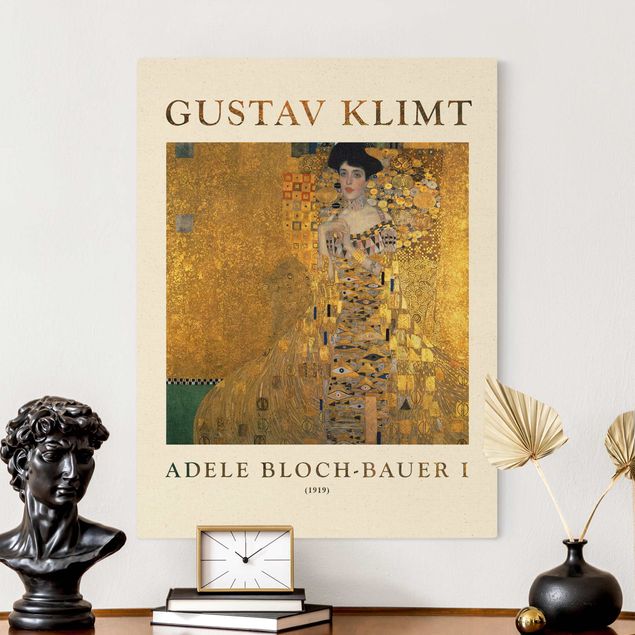 Konststilar Art Deco Gustav Klimt - Adele Bloch-Bauer I - Museum Edition