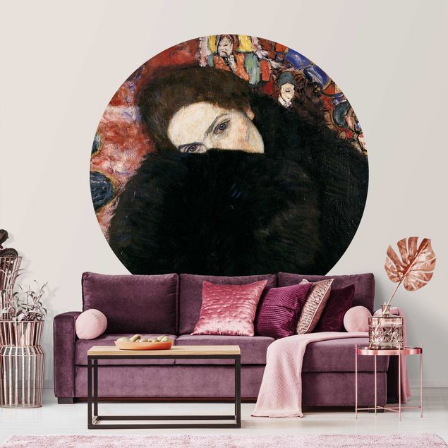 Kök dekoration Gustav Klimt - Lady With A Muff
