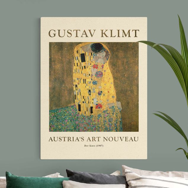 Konstutskrifter Gustav Klimt - The Kiss - Museum Edition