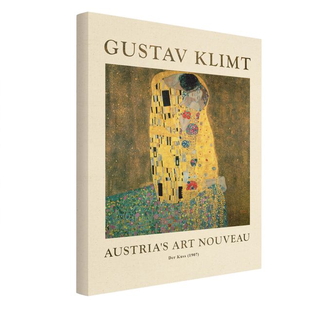 Tavlor kära Gustav Klimt - The Kiss - Museum Edition