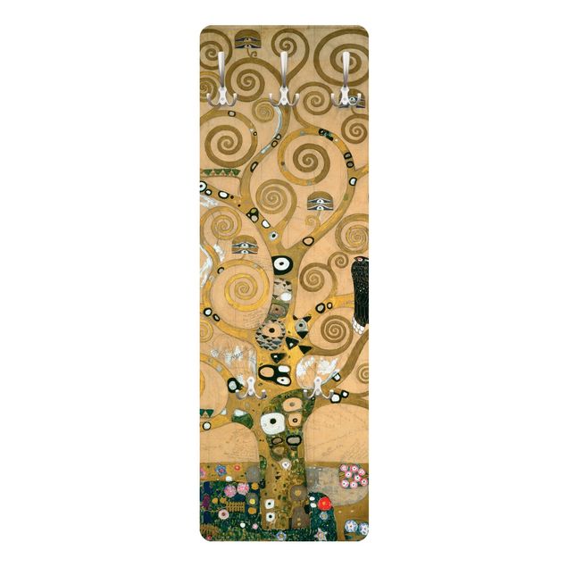 Klädhängare vägg landskap Gustav Klimt - The Tree of Life