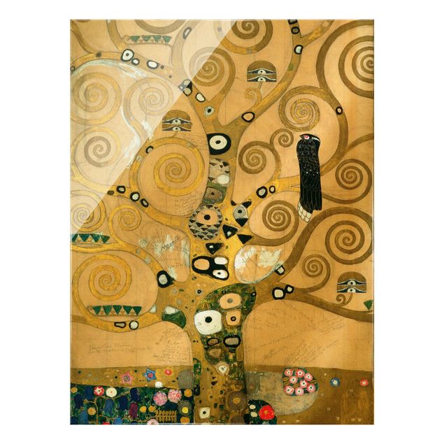 Tavlor träd Gustav Klimt - The Tree of Life