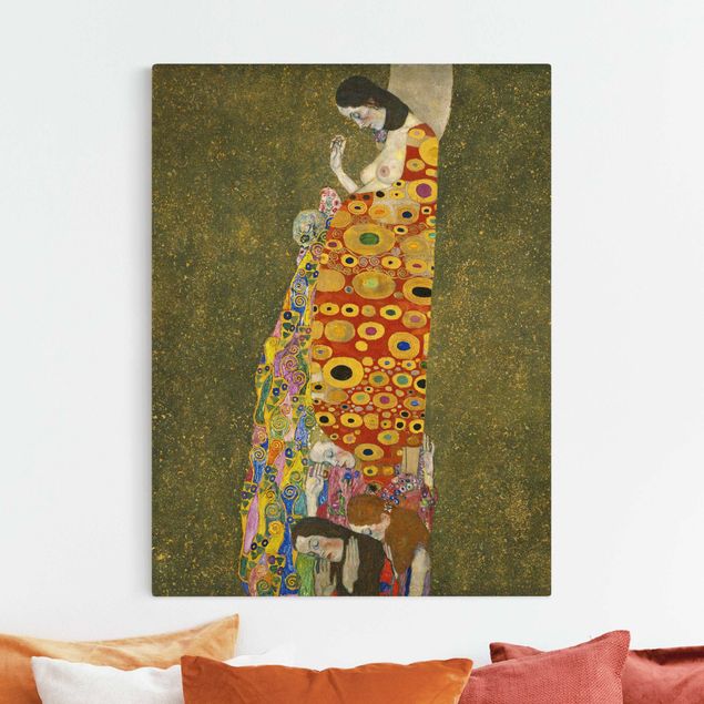 Konststilar Art Deco Gustav Klimt - Hope II