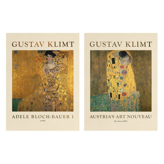 Tavlor modernt Gustav Klimt - Museum Edition