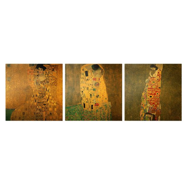 Canvastavlor konstutskrifter Gustav Klimt - Portraits