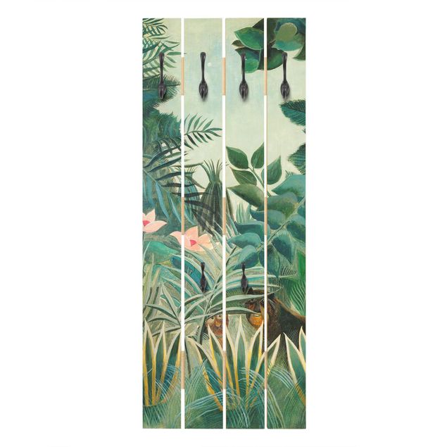Klädhängare vägg Henri Rousseau - The Equatorial Jungle