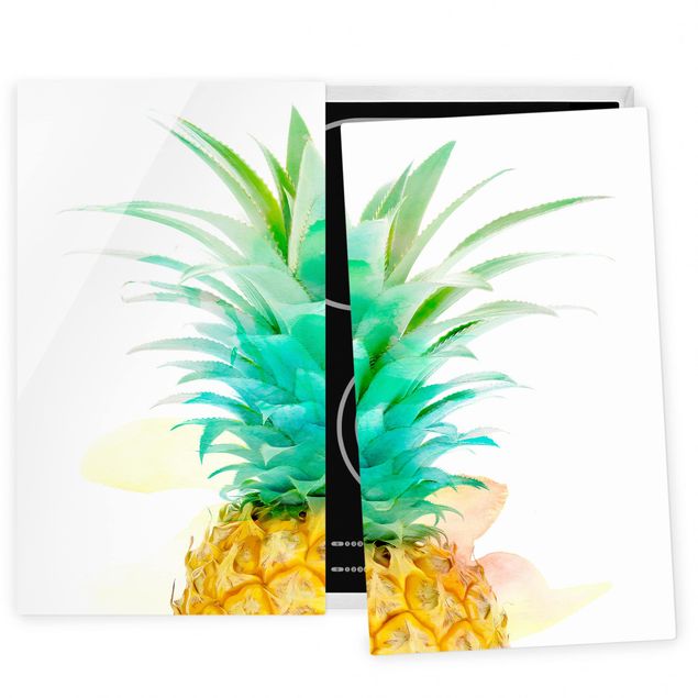Kök dekoration Pineapple Watercolour